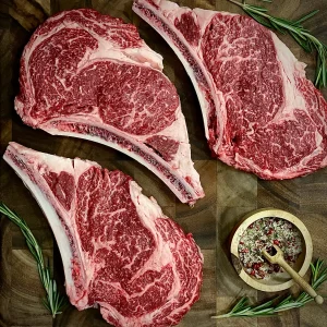 All Natural Signature Prime Bone-In Ribeye Steaks